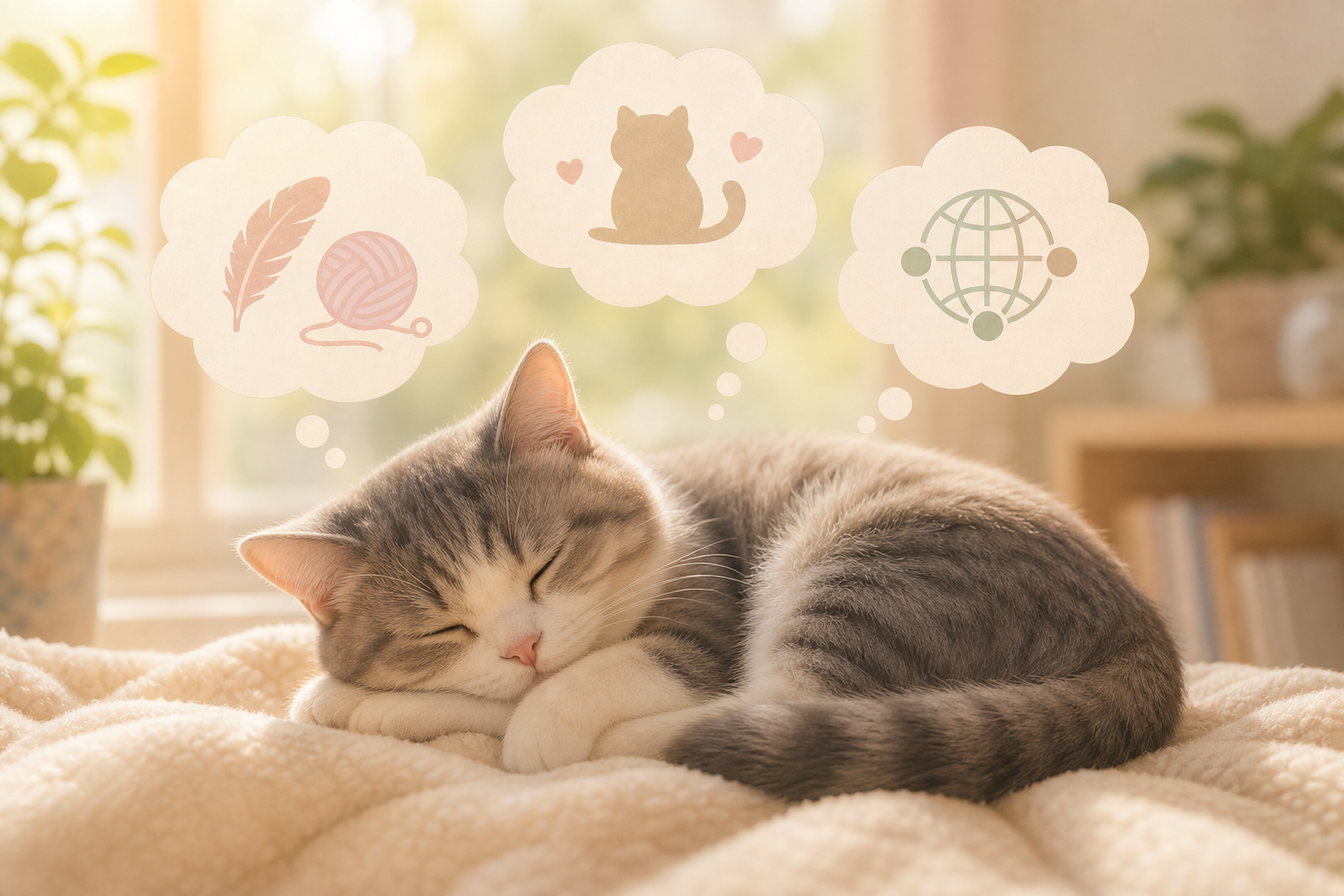 ネットで話題の「ねむねむにゃんこ」には特定の公式元ネタがない？