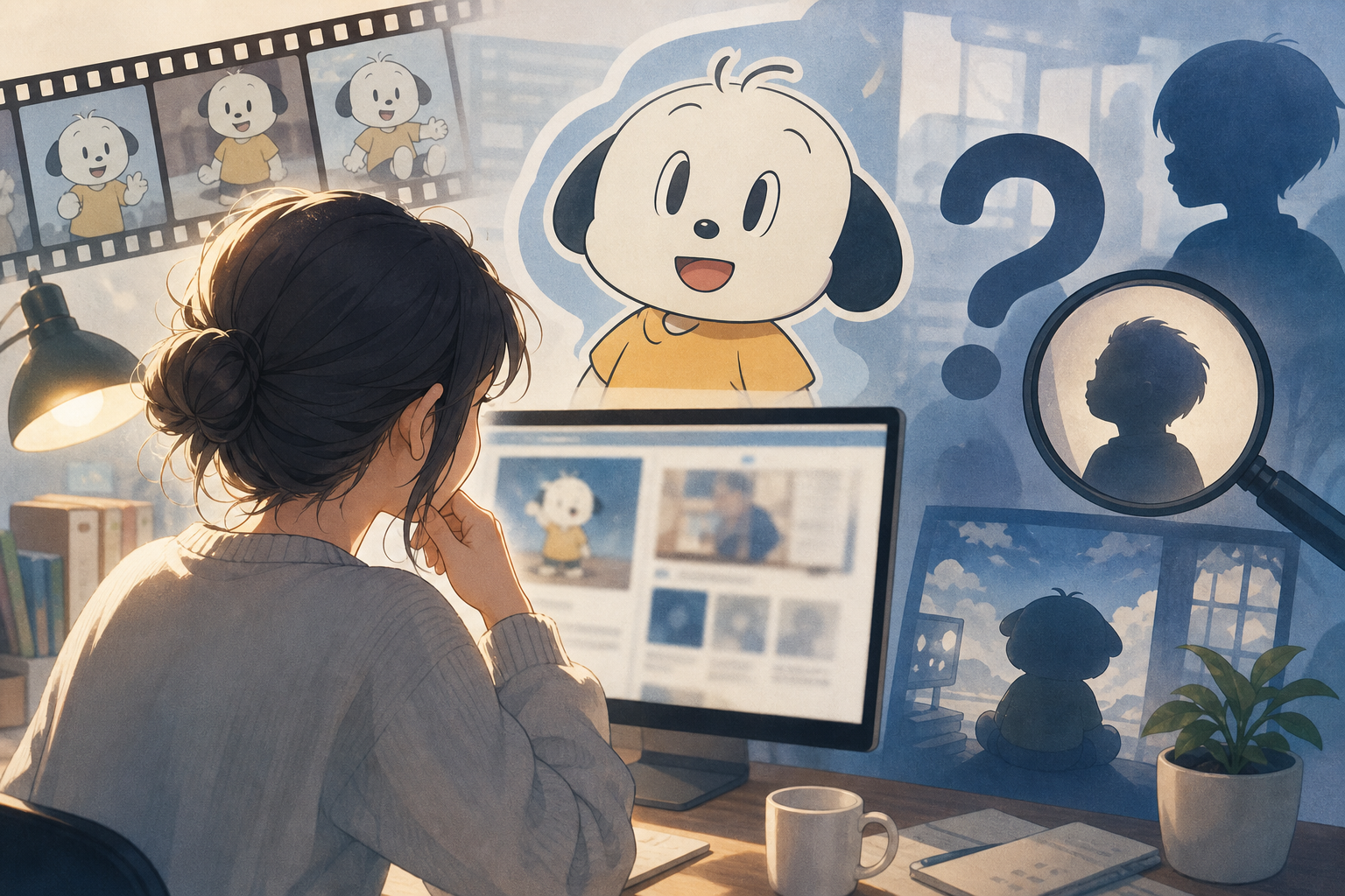 なぜ実在のアニメだと思われて拡散したのか？