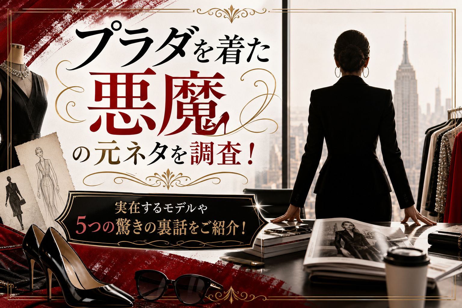 プラダを着た悪魔の元ネタを調査！実在するモデルや5つの驚きの裏話をご紹介！
